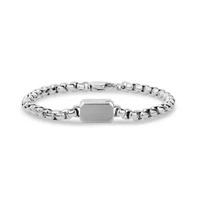 5mm Round Box ID Tag Bracelet