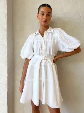 Acler Bowdon Dress in Ivory