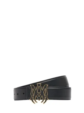 Amiri   4cm MA leather belt 