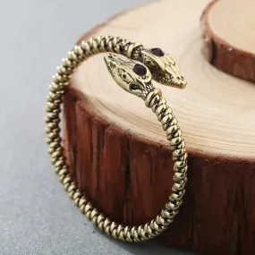 Animal Snake Bracelet | High-Quality Alloy, Adjustable Design - Ancient Bronze/Silver Options, Women's Style