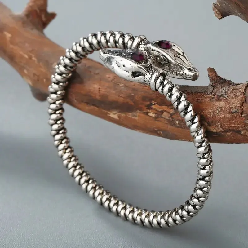 Animal Snake Bracelet | High-Quality Alloy, Adjustable Design - Ancient Bronze/Silver Options, Women's Style