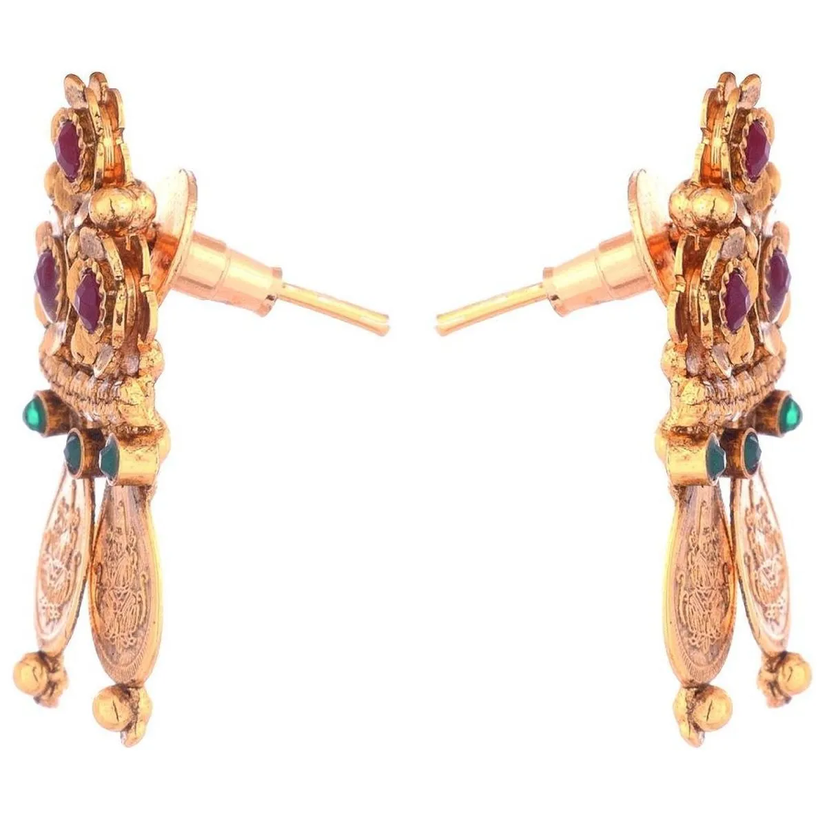 Antique Traditional Gold Plated Choker Necklace For Women