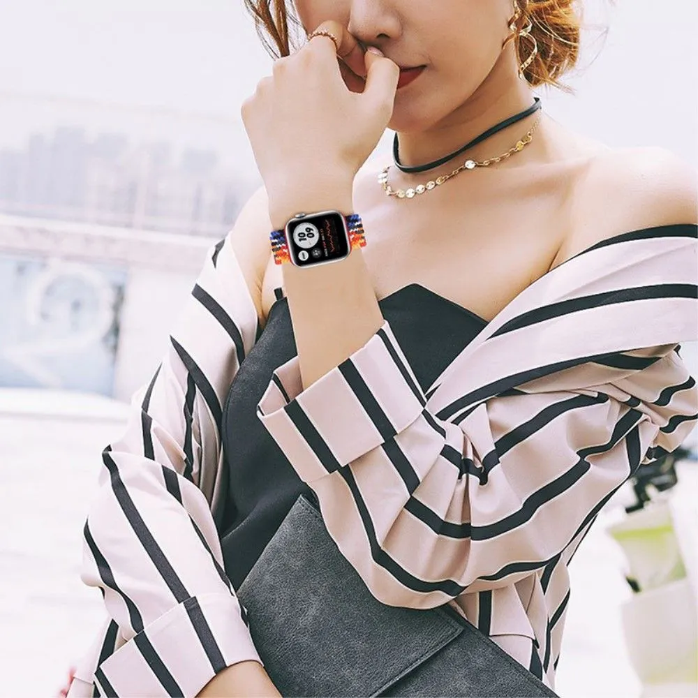 Apple Watch (41mm) elastic watch strap - Multi-color / Size: M