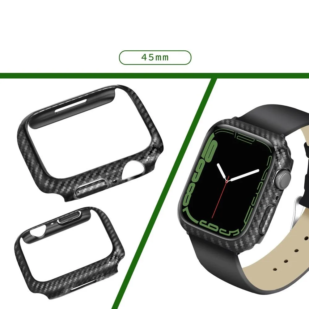 Apple Watch (45mm) carbon fiber design cover