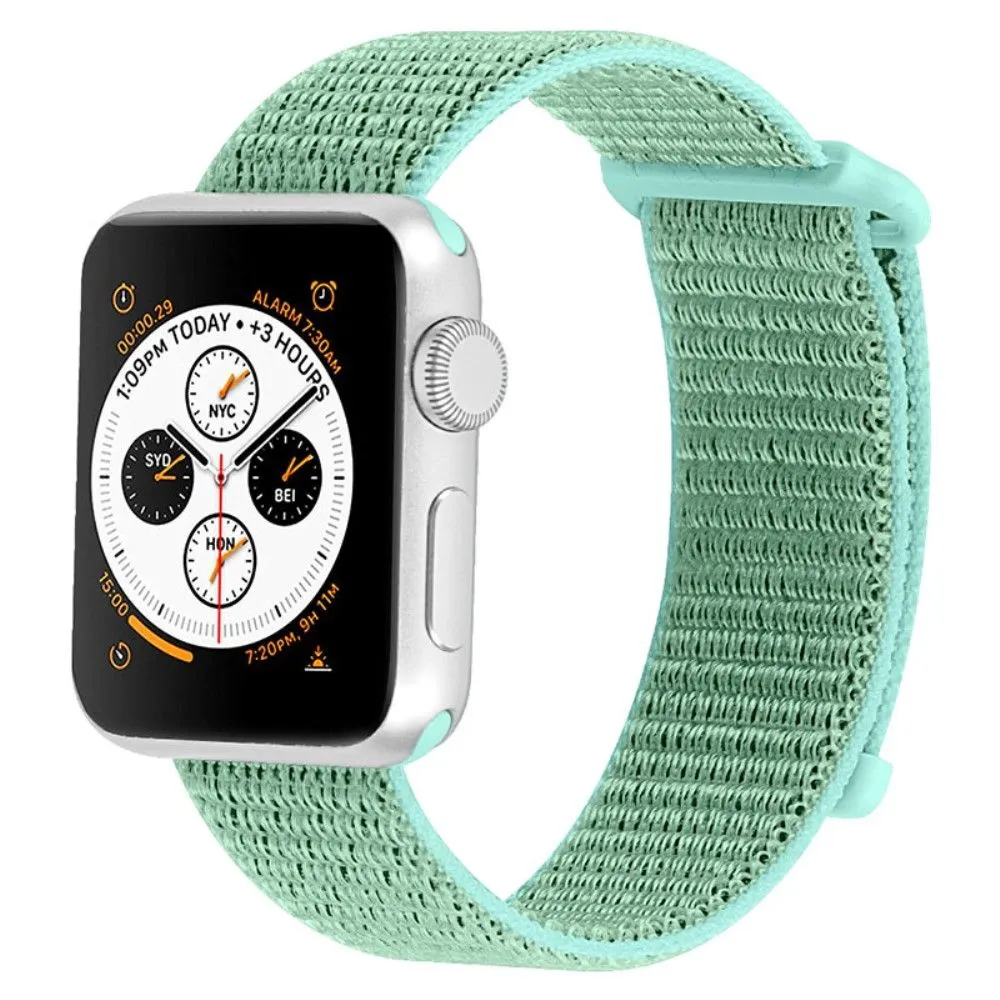 Apple Watch (45mm) nylon watch strap - Green