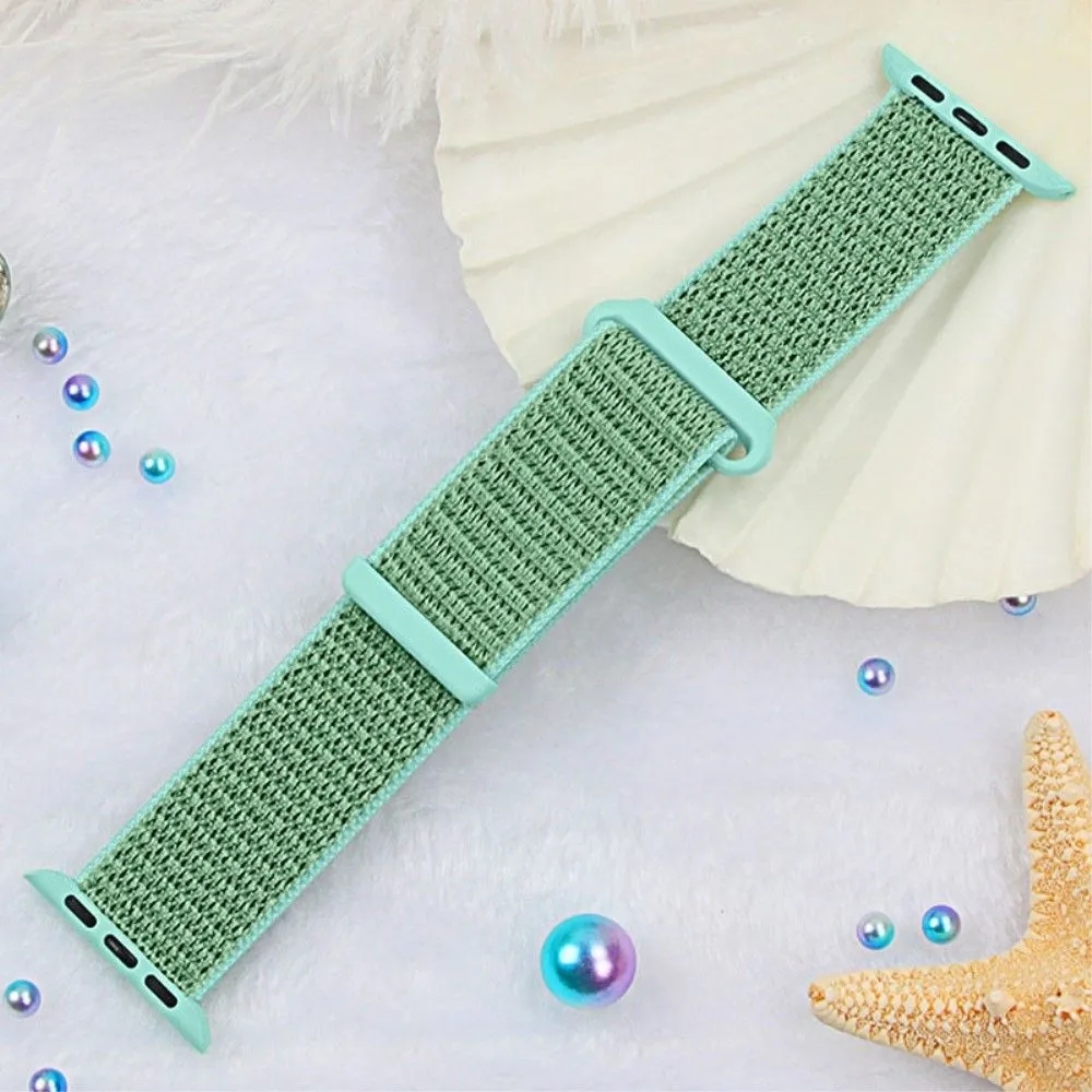 Apple Watch (45mm) nylon watch strap - Green