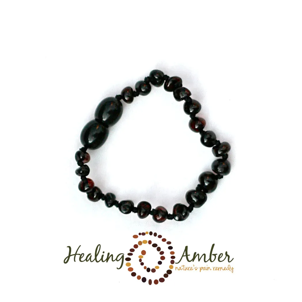Baltic Amber Bracelet/Anklet - Circle - 6.5"