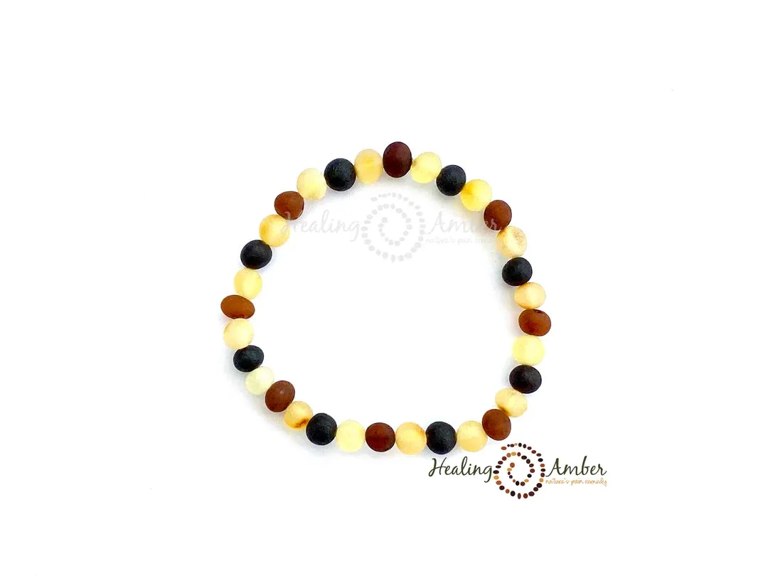 Baltic Amber Bracelet/Anklet - Circle - 6.5"