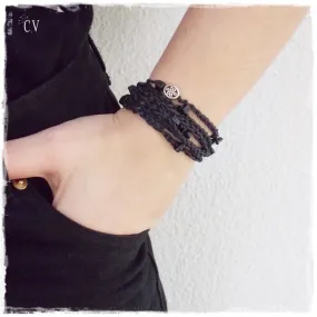 Beaded Celtic Wrap Bracelet