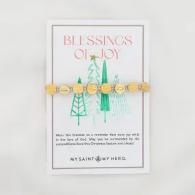 Blessings of Joy Christmas Blessing Bracelet