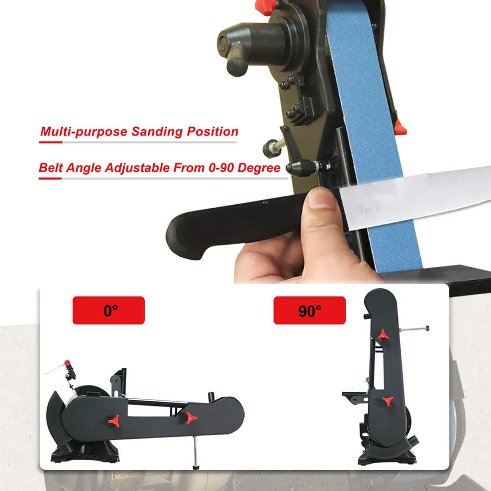 Bucktool 2" x 42" Belt Sander & 6" Bench Grinder Combo - BG2600