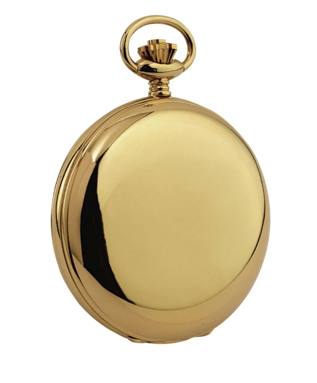 Budget Gold Plated Half Hunter Pocket Watch by Burleigh GP1232