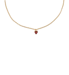 Burning Heart Bracelet 14K