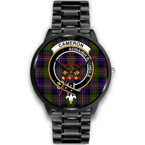 Cameron Clan Badge Tartan Black Watch