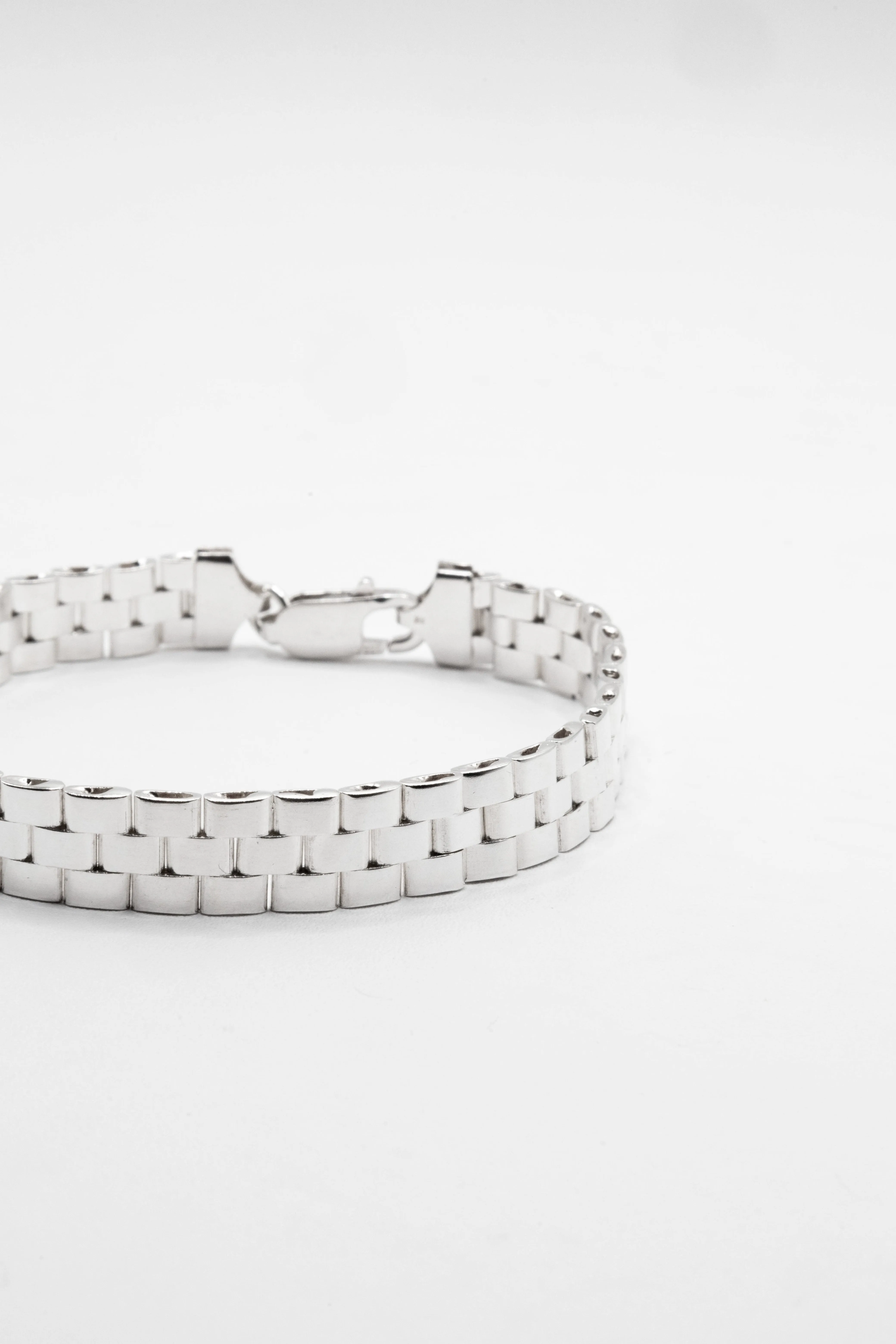 Carter Strap 925 Sterling Silver Chain Bracelet
