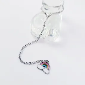 Chain Penis Noose with Rainbow