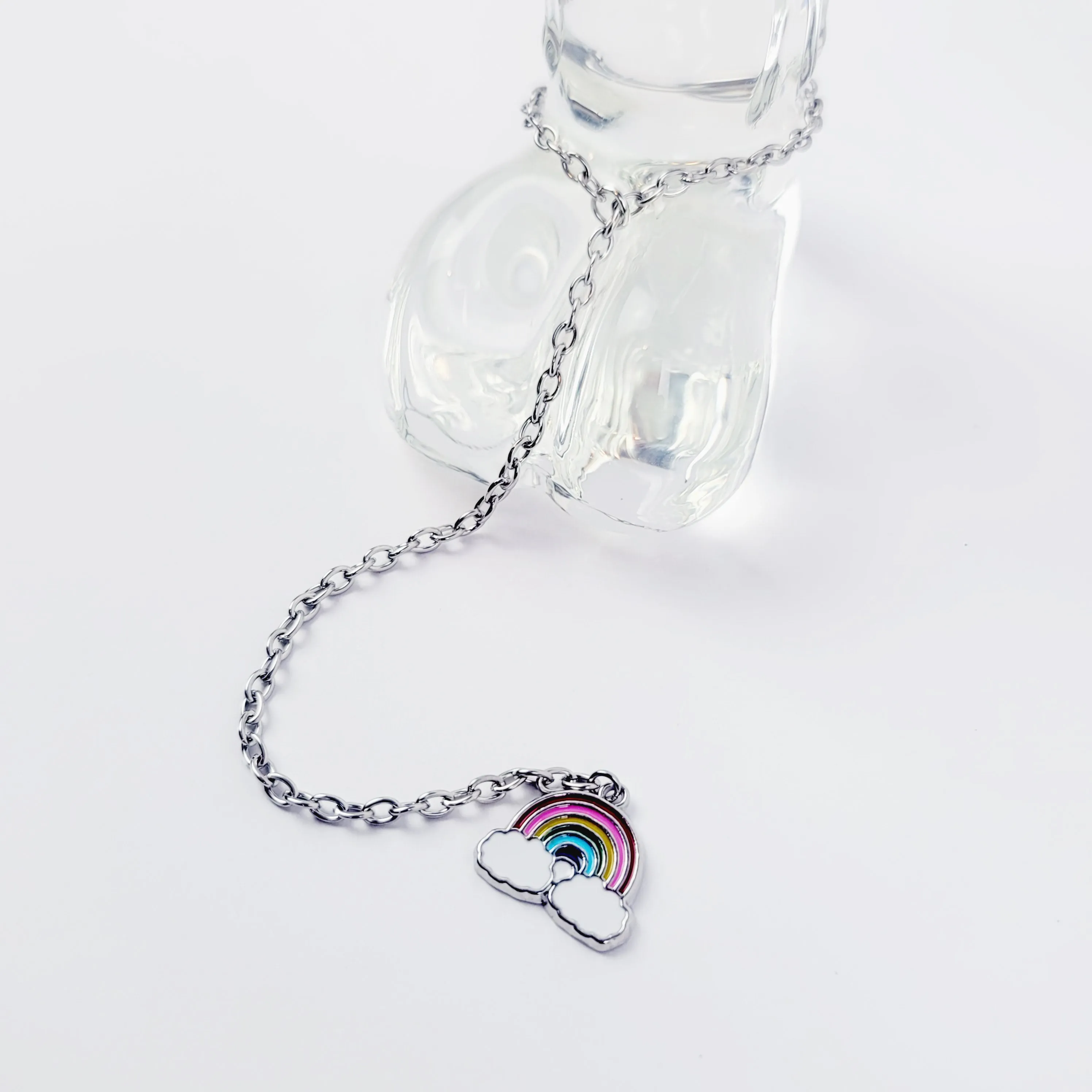 Chain Penis Noose with Rainbow