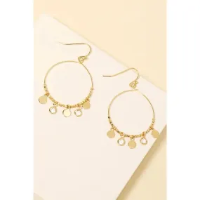 Charmed Gold Hoops