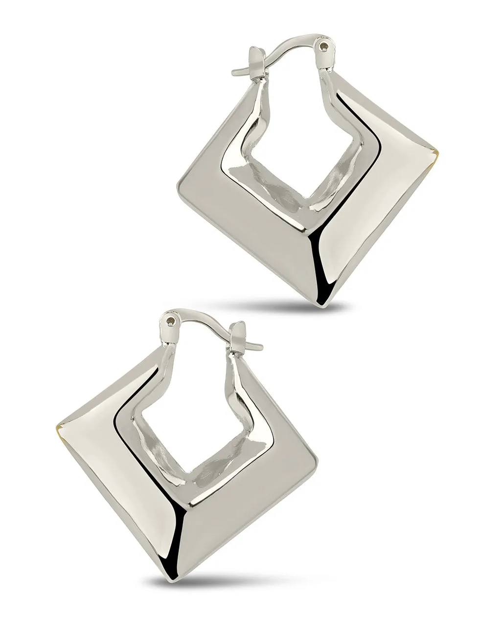 Cosmo Pointed Hoop Earrings