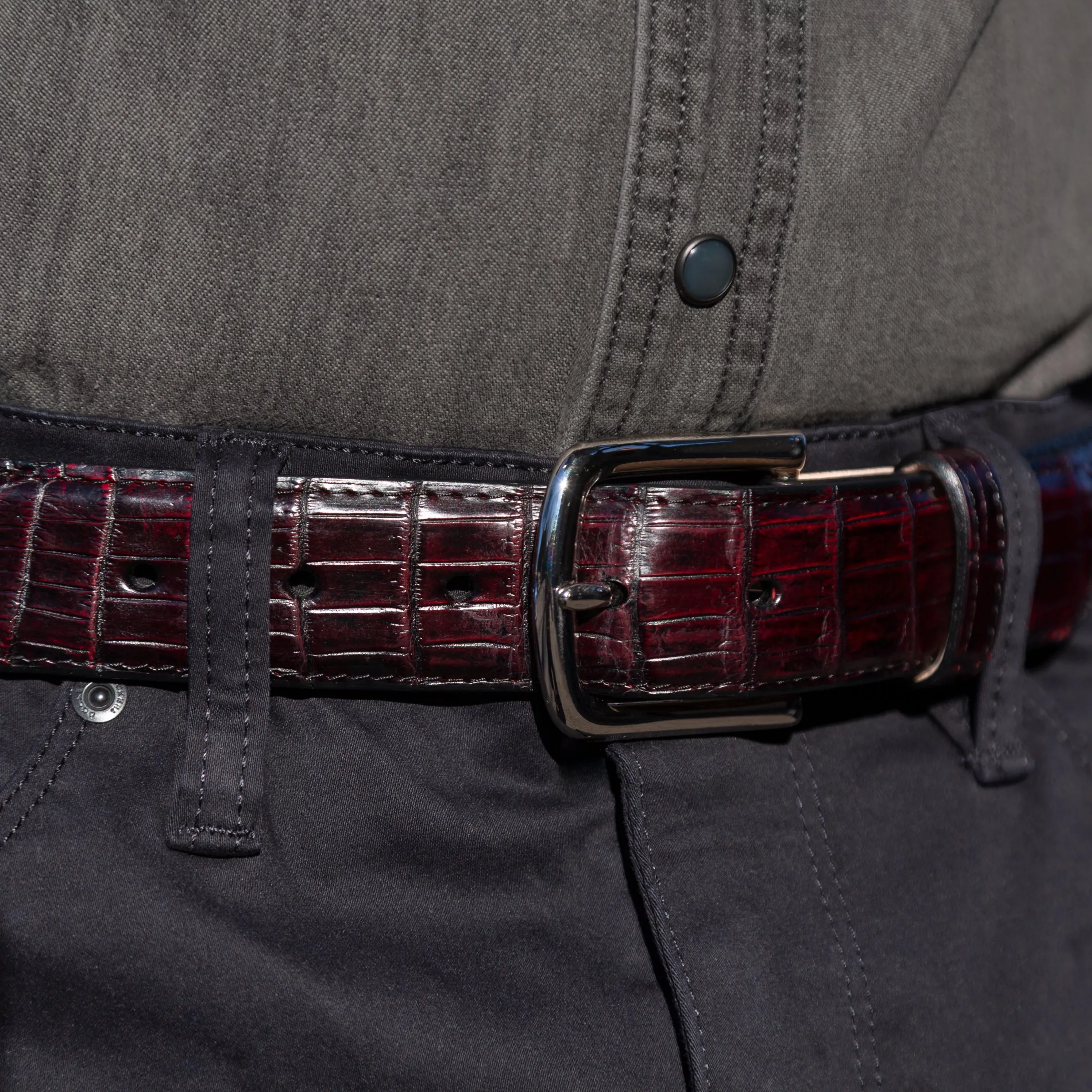 Crocodile Belt