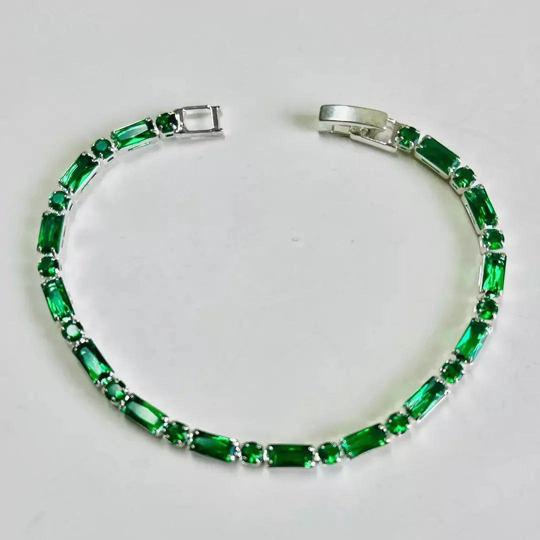 Cubic Zirconia Tennis Bracelet