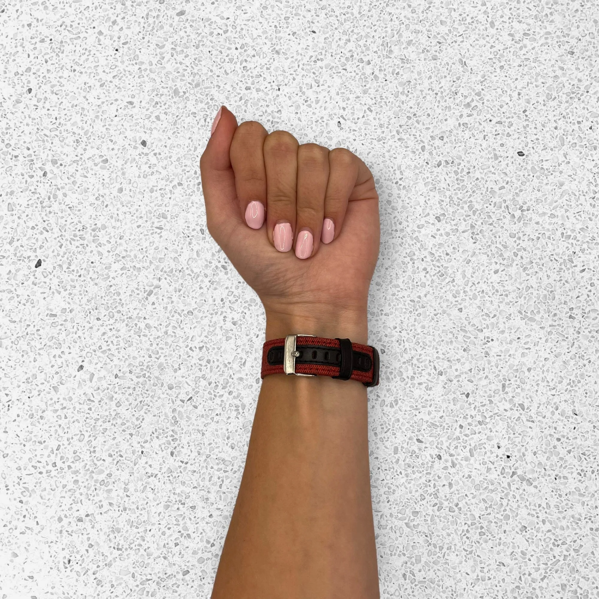 Denim & Leather Watch Straps Compatible with the Lacoste 22mm Range