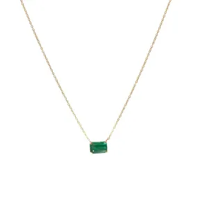 Earthsign Essence Emerald Necklace