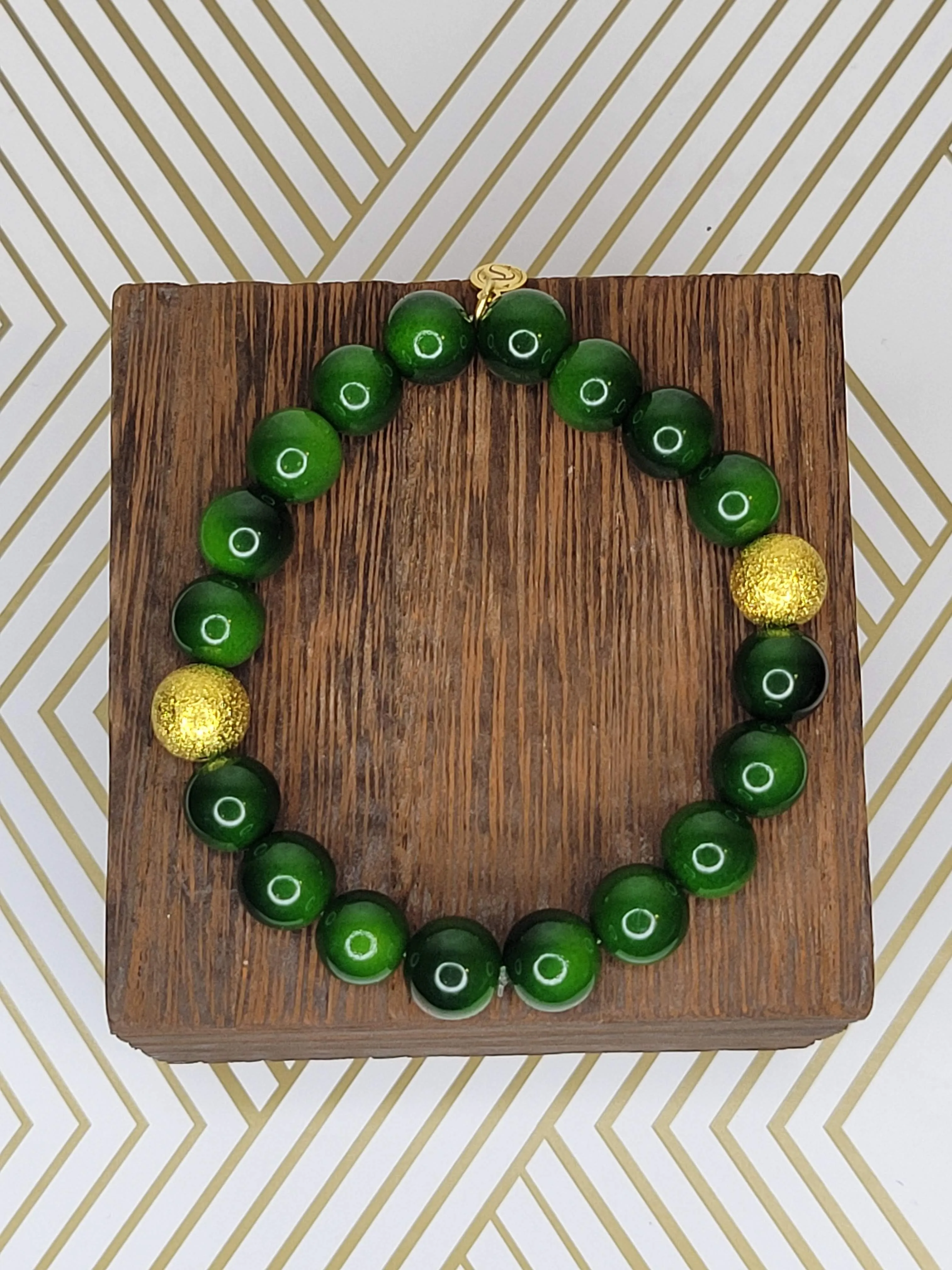 Emerald City - Beaded Bracelet
