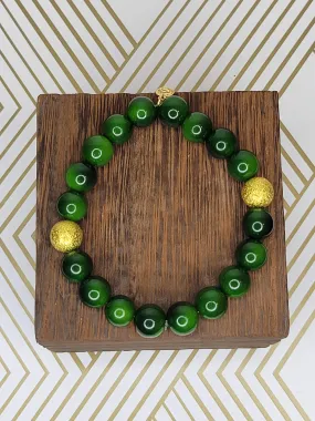 Emerald City - Beaded Bracelet