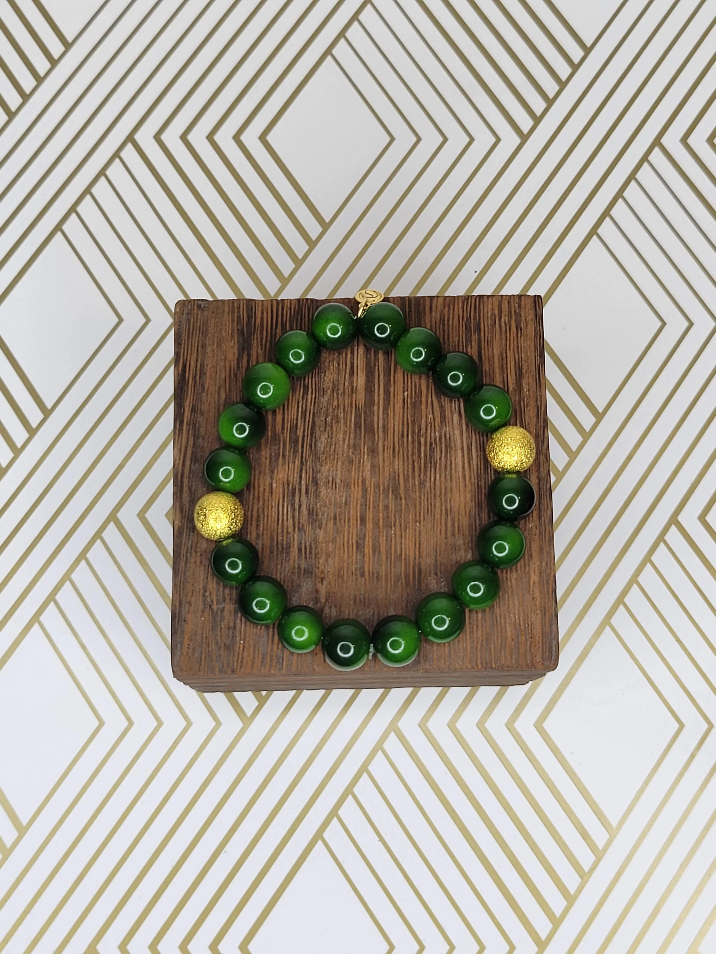 Emerald City - Beaded Bracelet