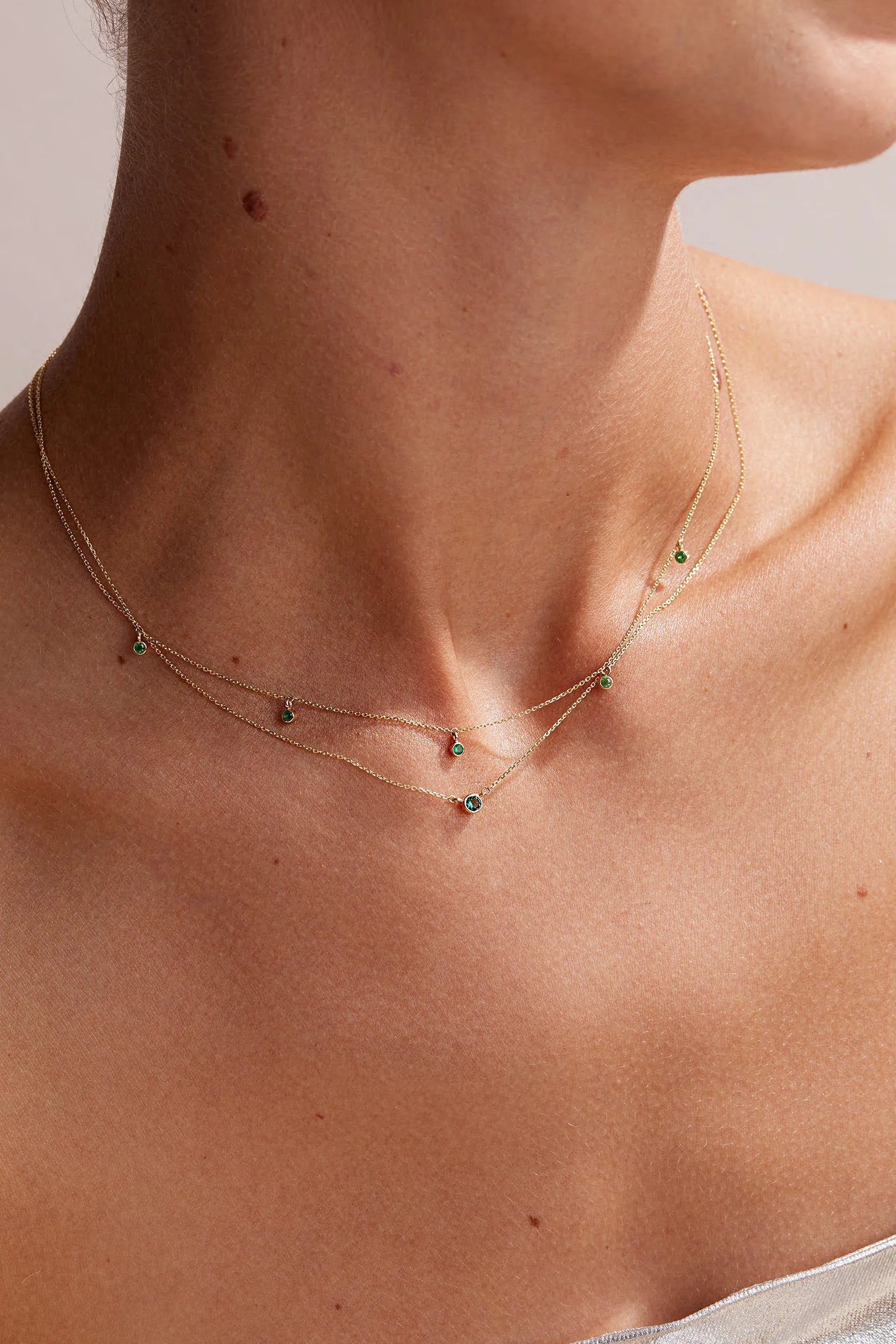 EVERGREEN EMERALD NECKLACE