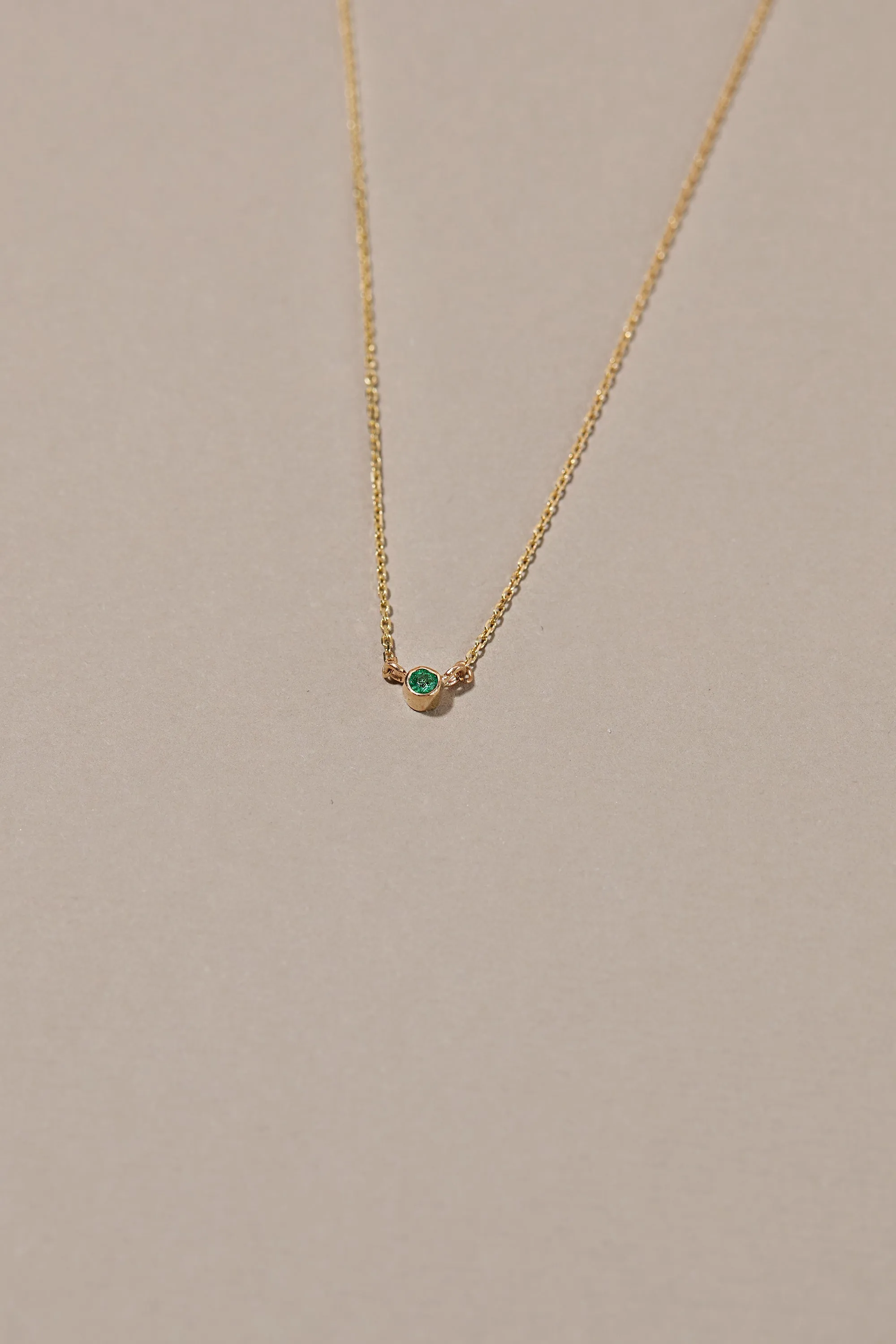 EVERGREEN EMERALD NECKLACE