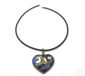 Face Heart Necklace