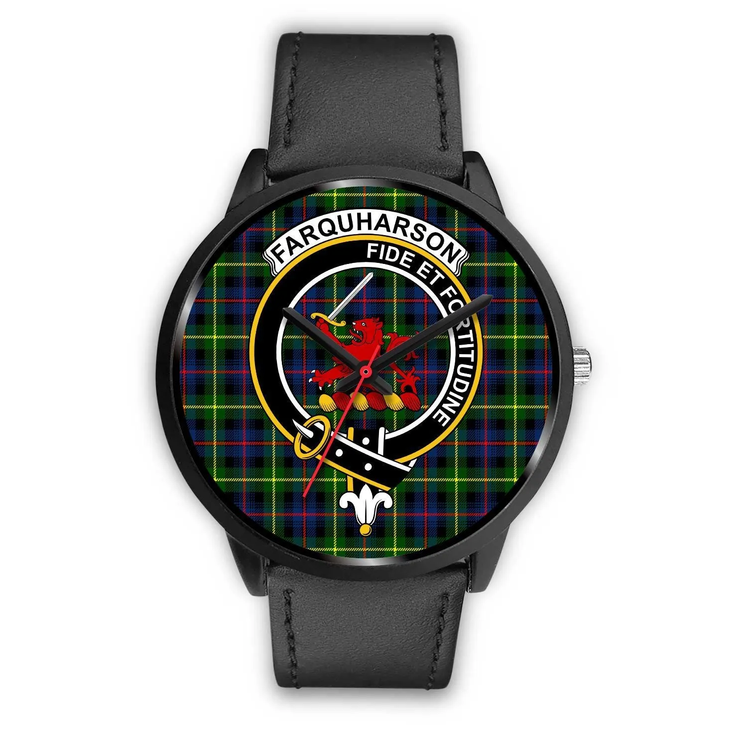 Farquharson Modern Clan Badge Tartan Black Watch
