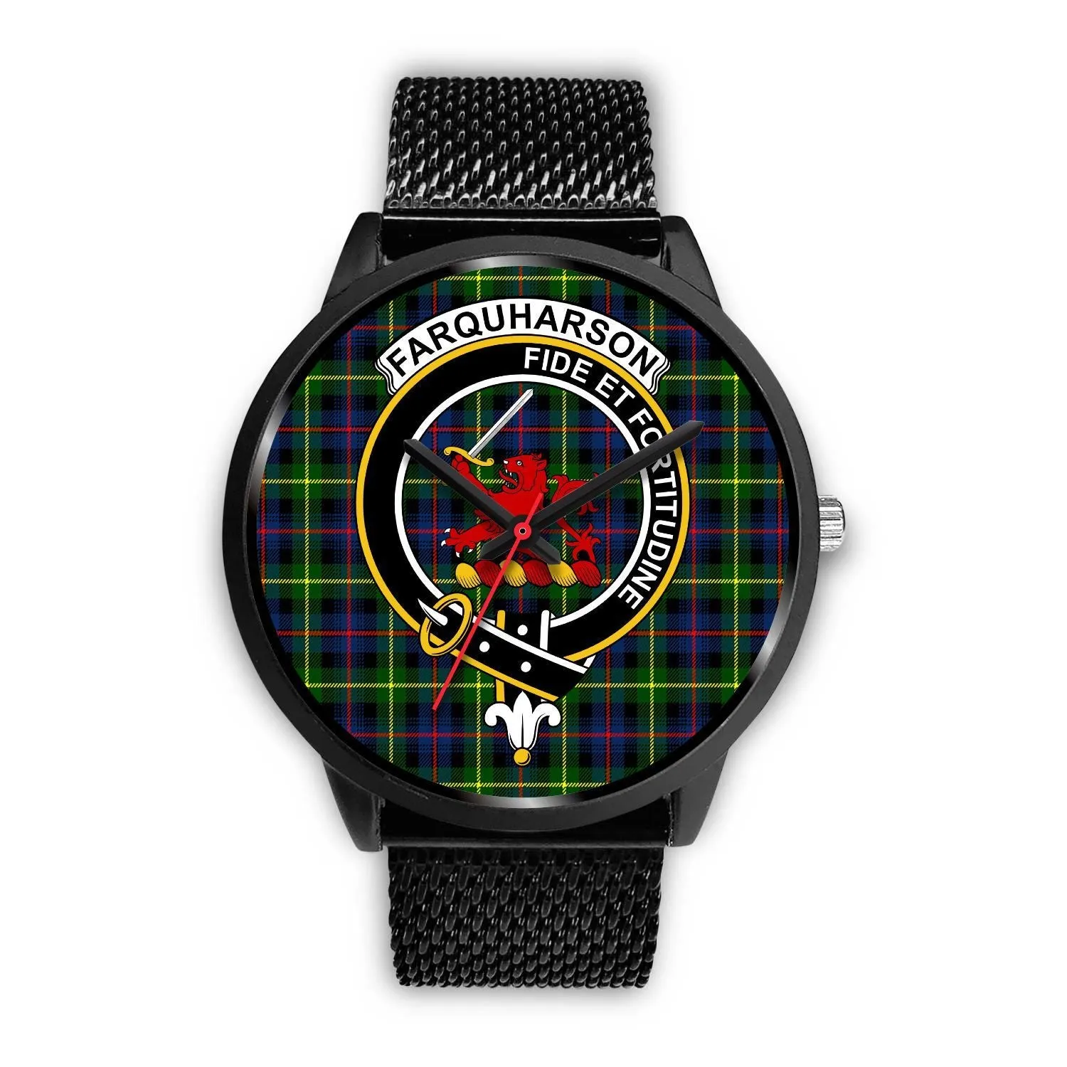Farquharson Modern Clan Badge Tartan Black Watch