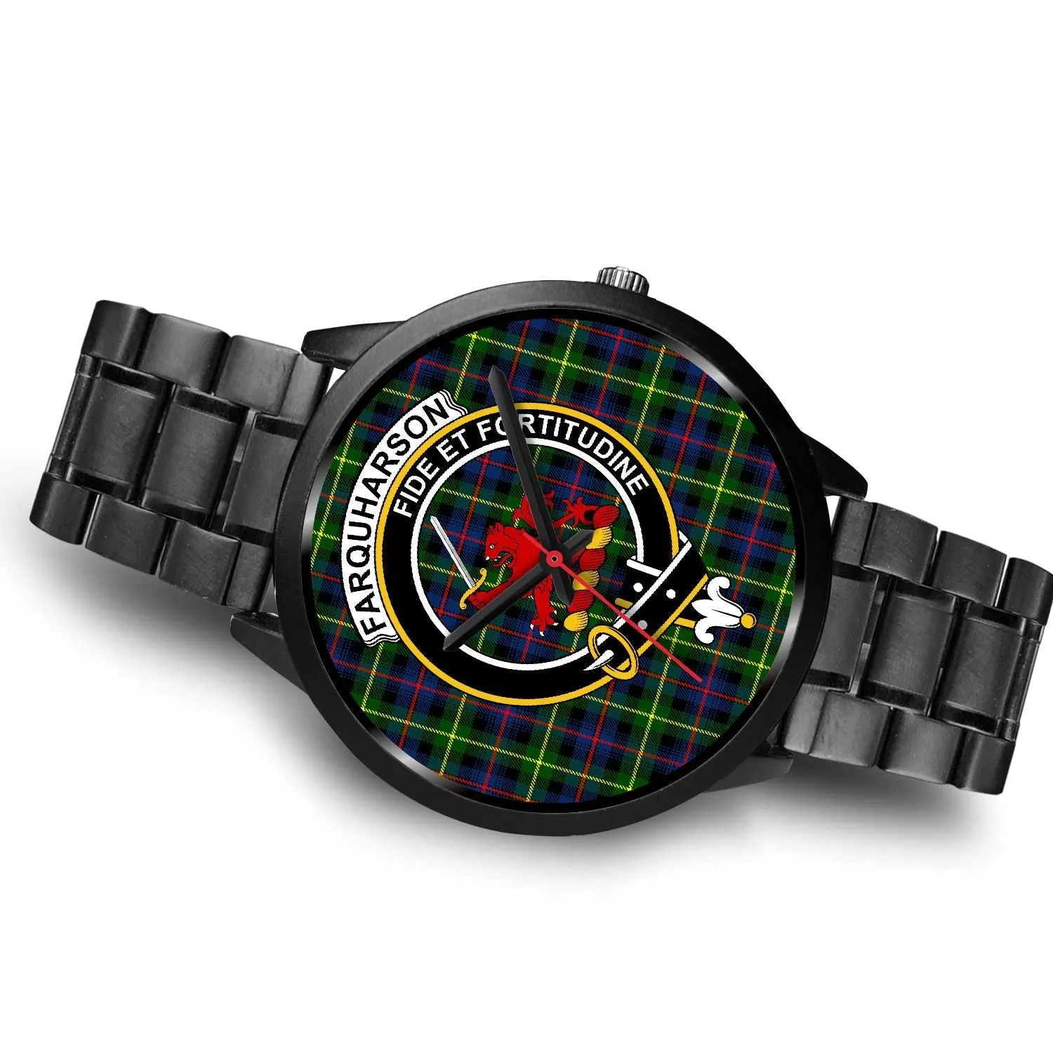 Farquharson Modern Clan Badge Tartan Black Watch