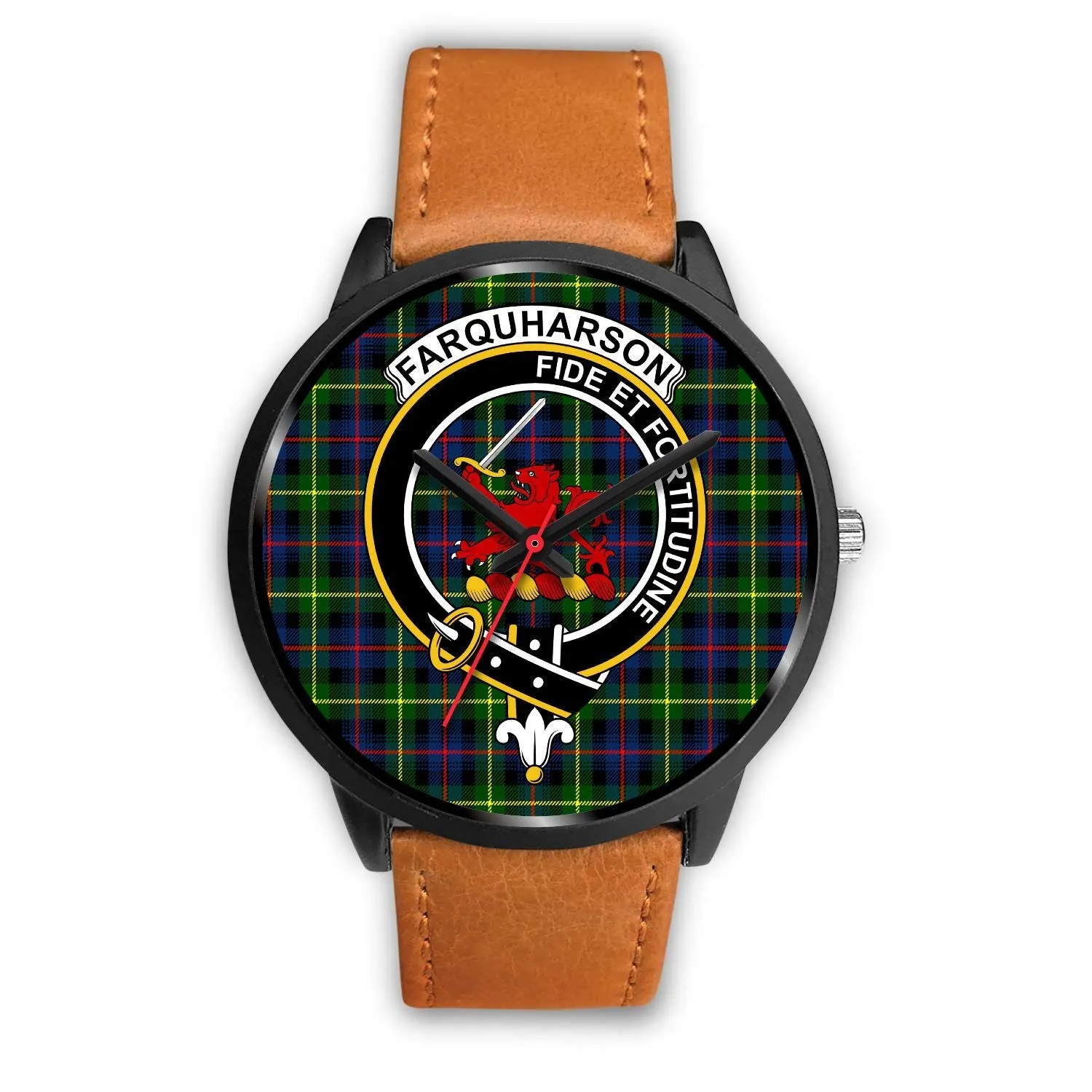 Farquharson Modern Clan Badge Tartan Black Watch