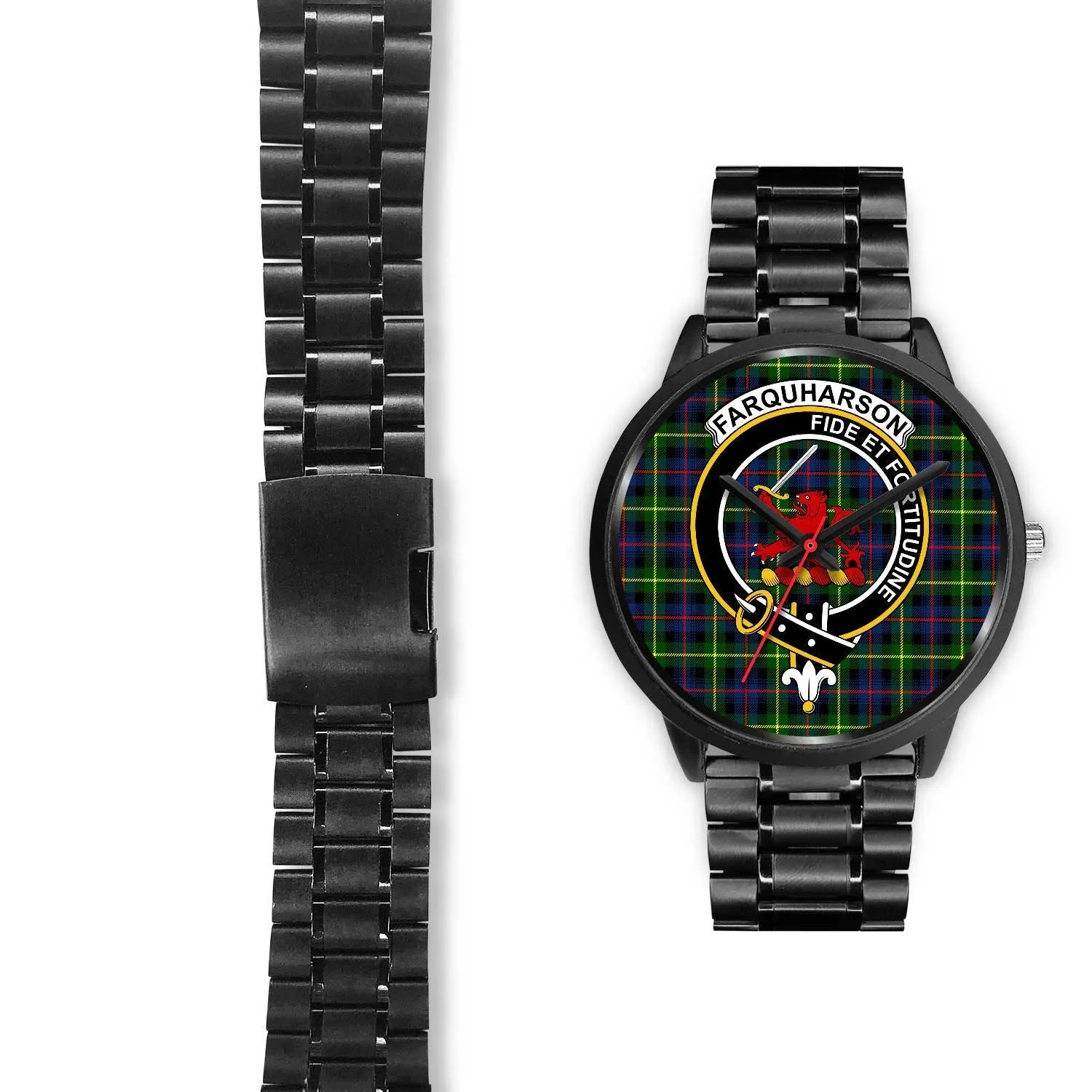 Farquharson Modern Clan Badge Tartan Black Watch