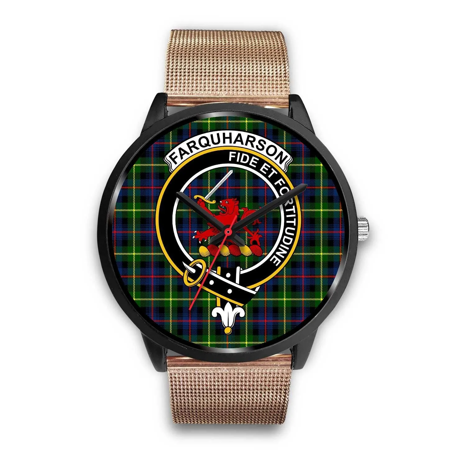 Farquharson Modern Clan Badge Tartan Black Watch