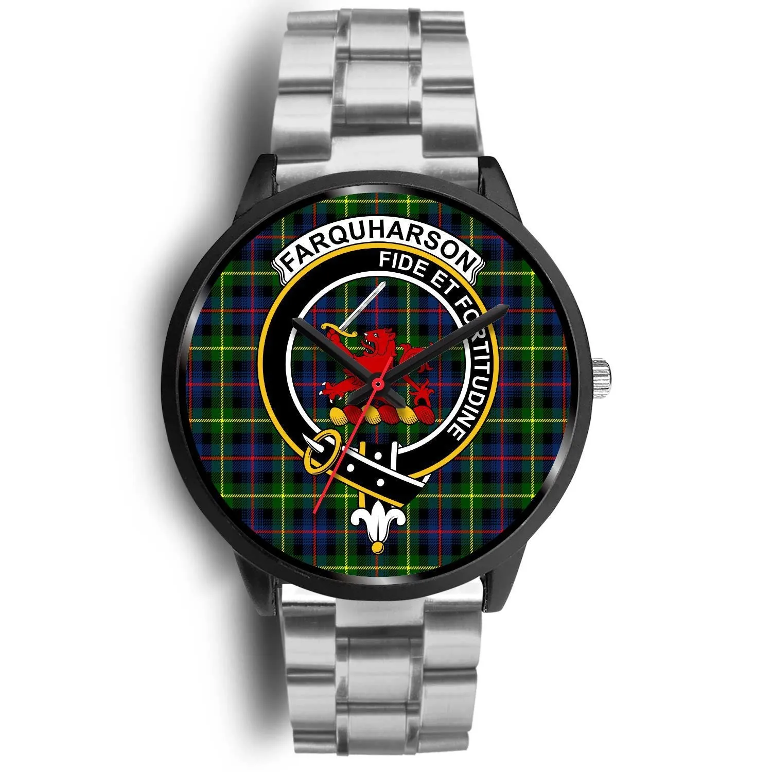 Farquharson Modern Clan Badge Tartan Black Watch
