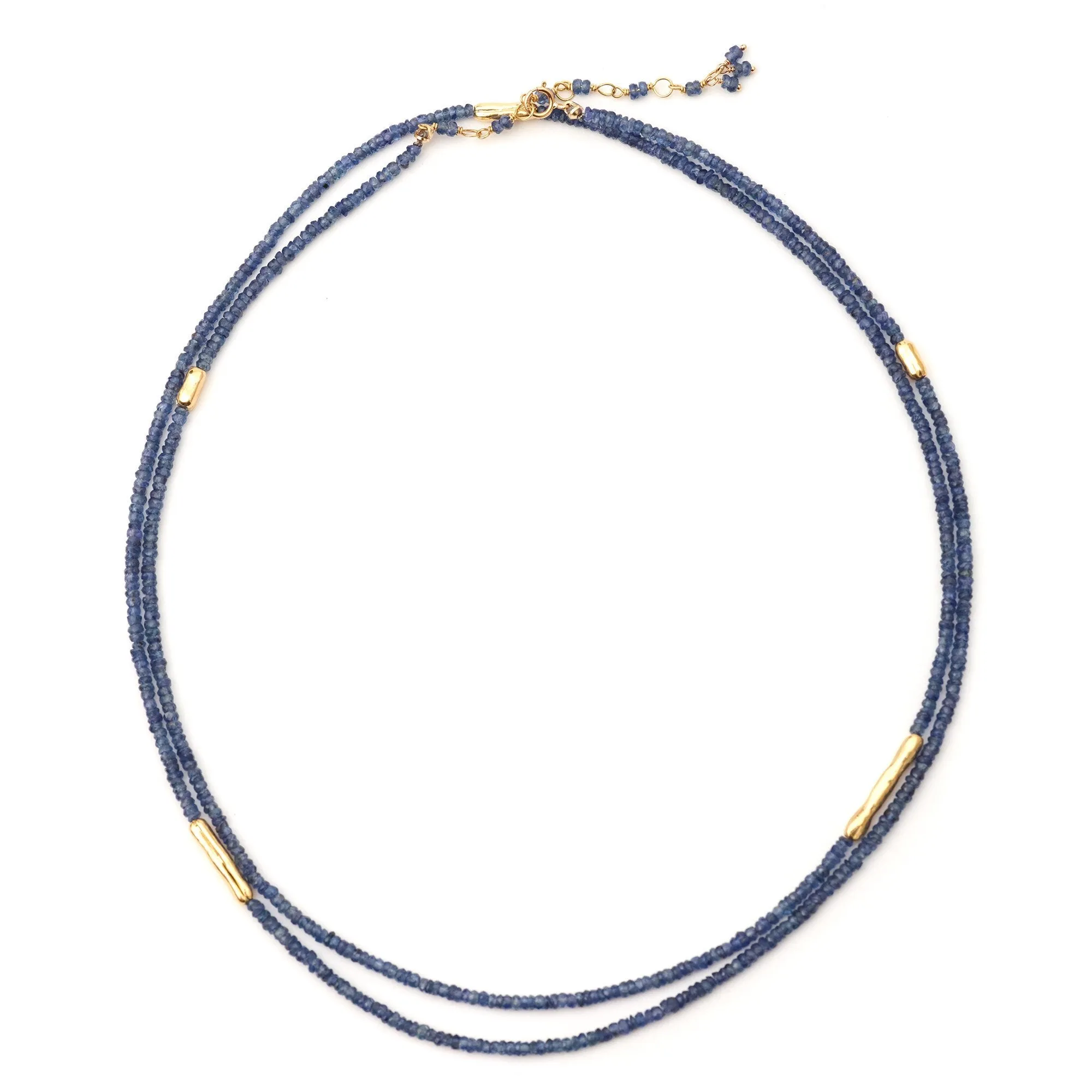 Five Gold Accent Gemstone Wrap , 18K Yellow Gold