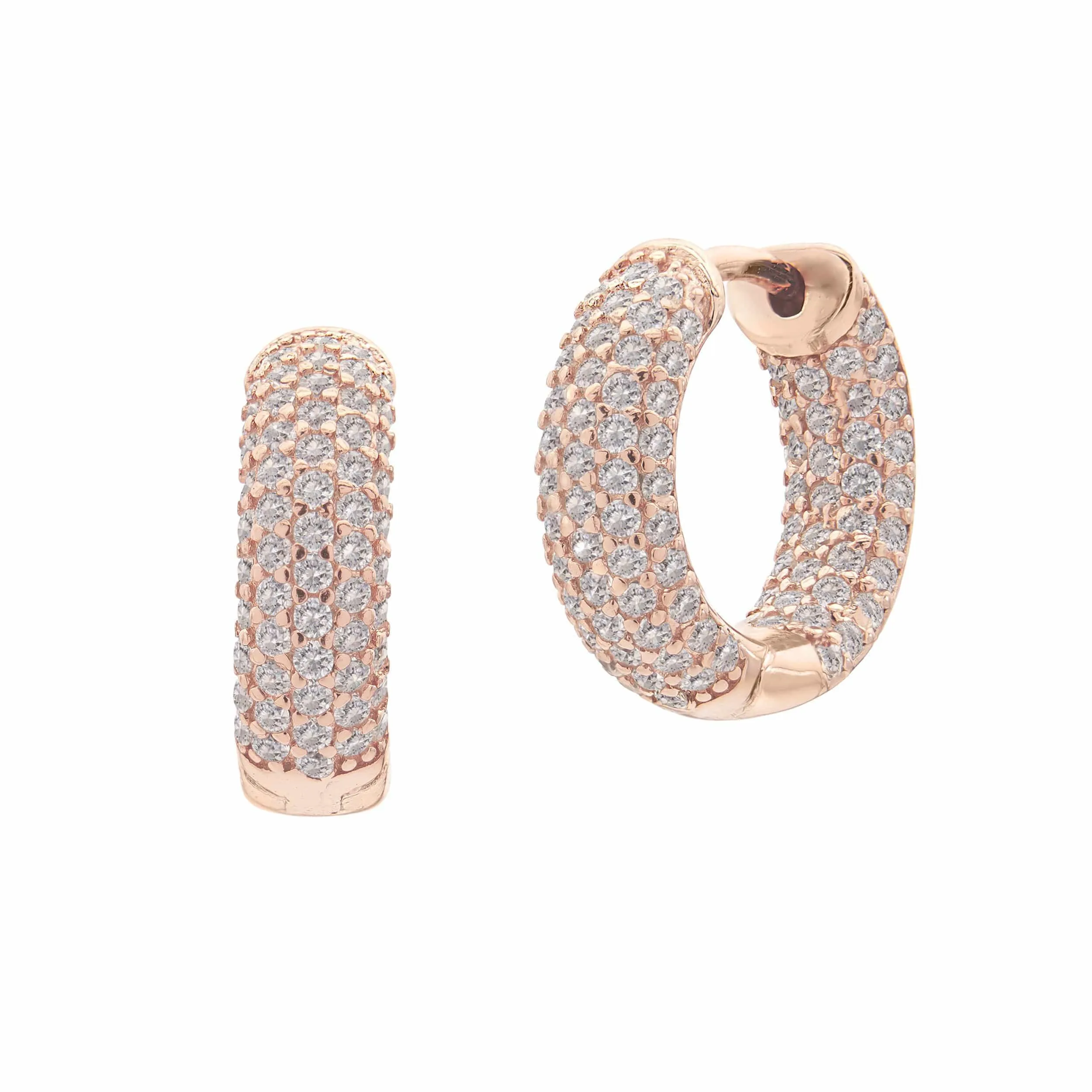 Frosted | Huggie Hoop Earrings