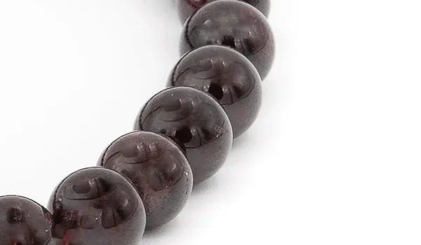 Garnet Natural Gemstone Centerpiece Bracelet