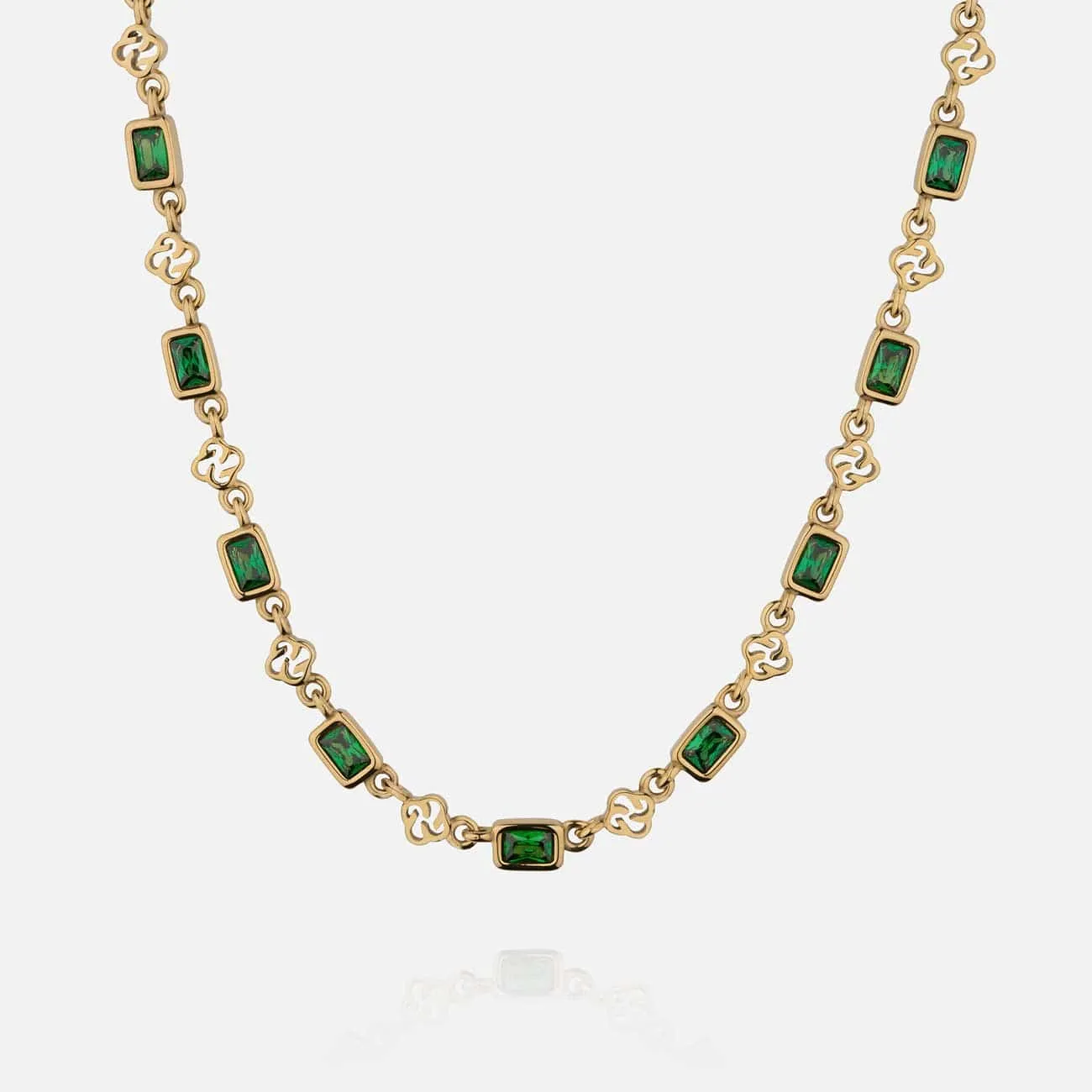 Gemstone Necklace, Emerald