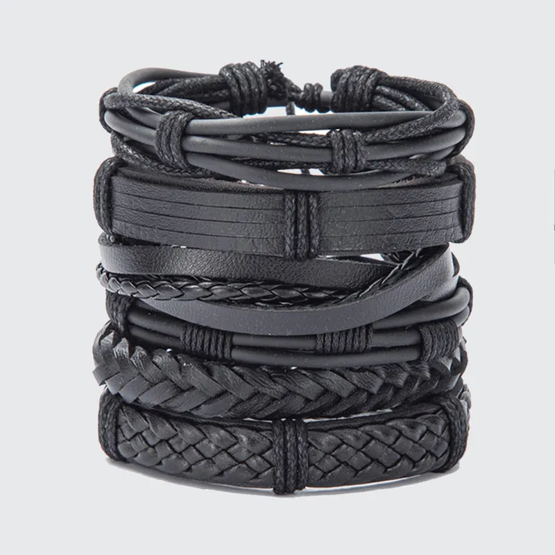 Gothic Skull Multilayer Bracelet