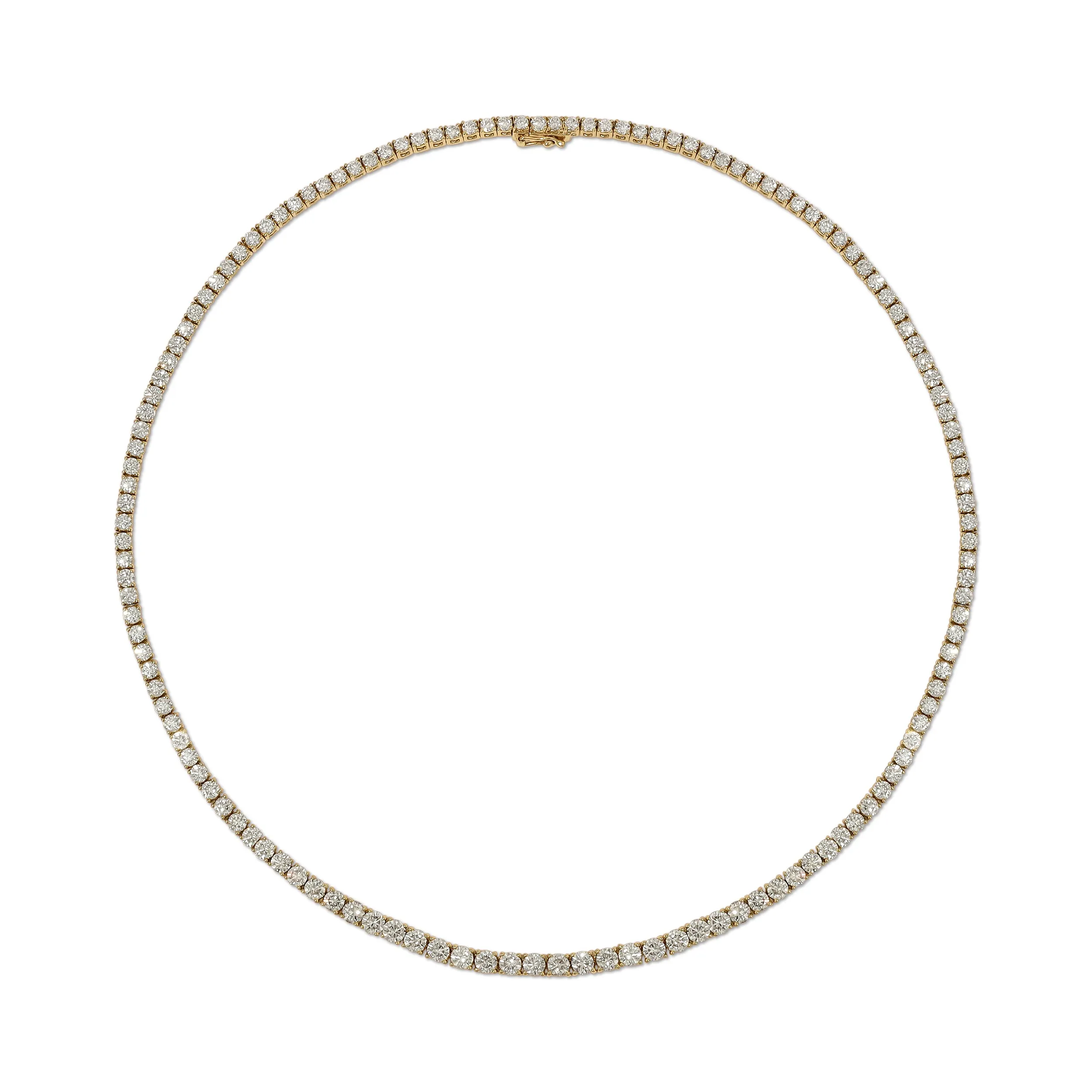 GRADUATED DIAMOND HEPBURN CHOKER