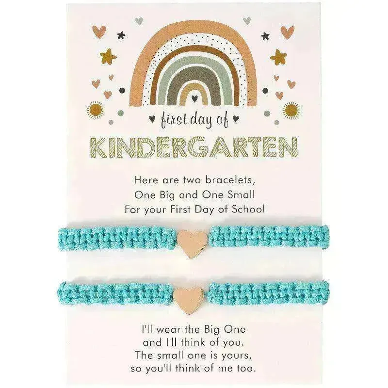 Hand Weaving Golden Love Bracelet