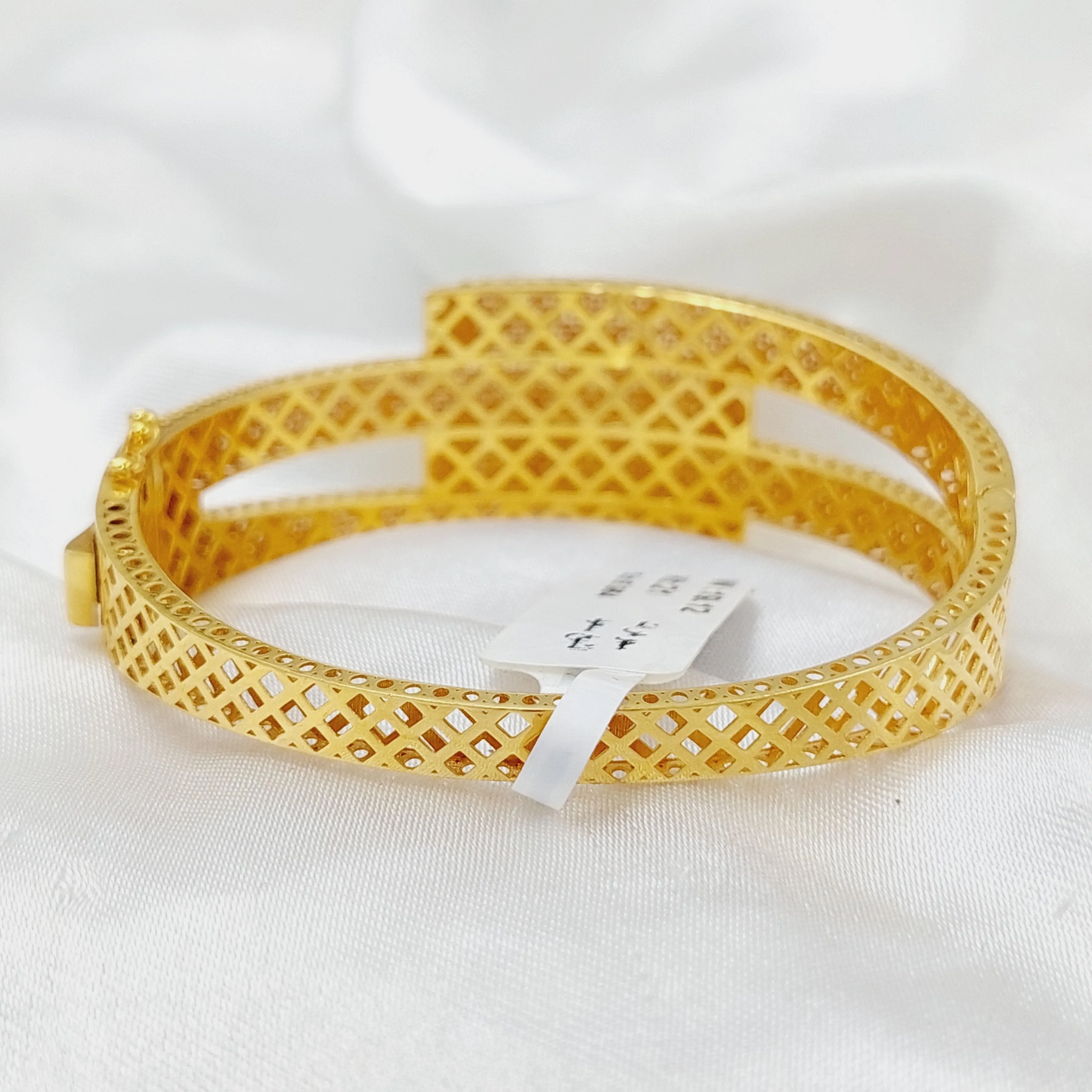 Hexa Bangle Bracelet