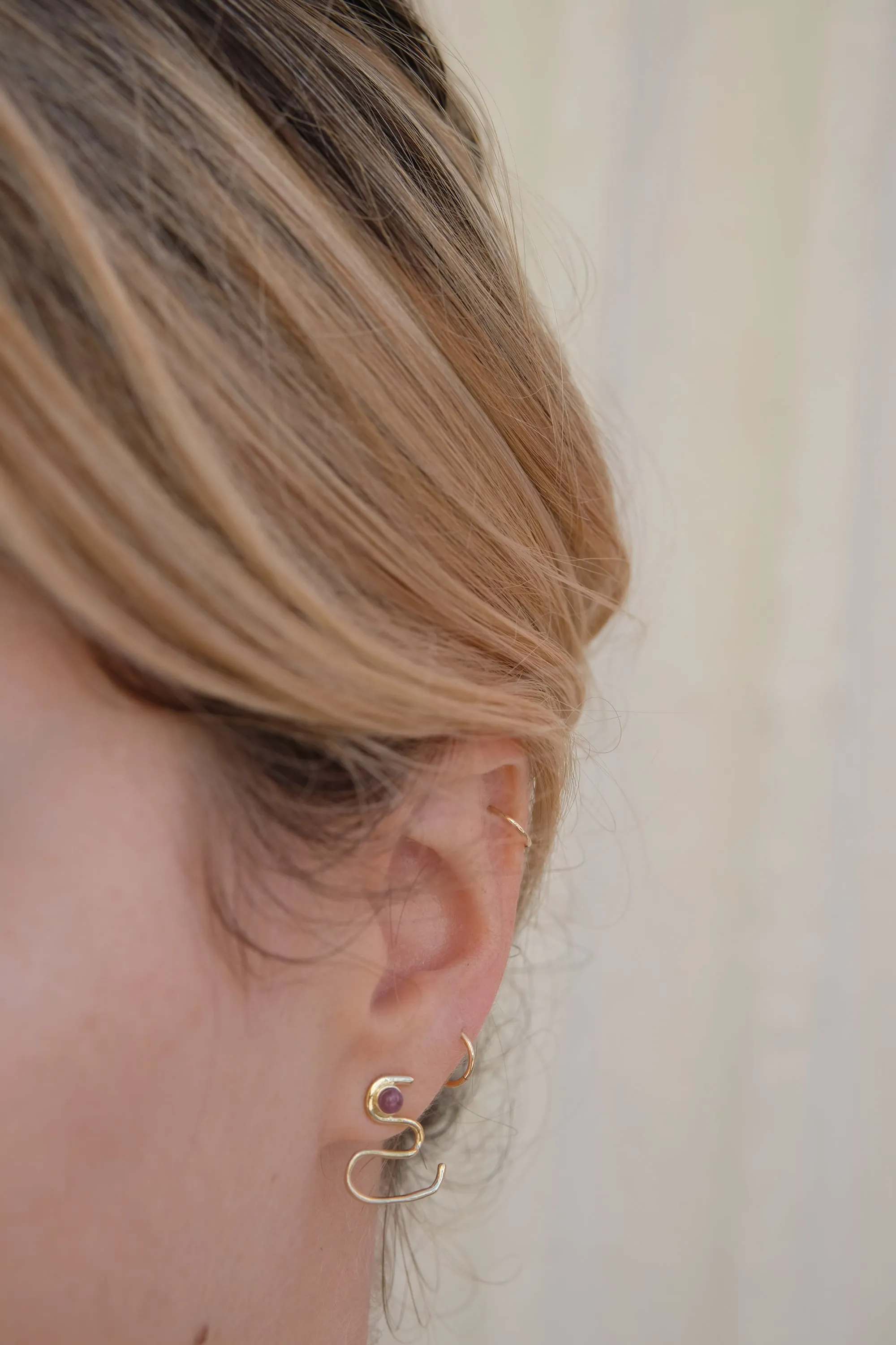 Ida Ruby Earrings