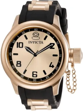 Invicta Russian Diver Quartz Rose Gold-tone Dial Ladies Watch 31253
